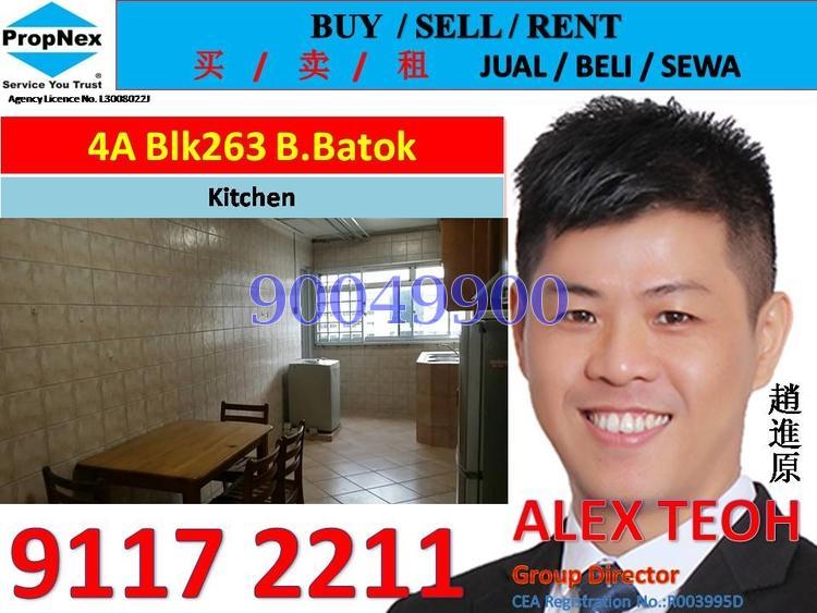 Blk 263 Bukit Batok East Avenue 4 (Bukit Batok), HDB 4 Rooms #124380212